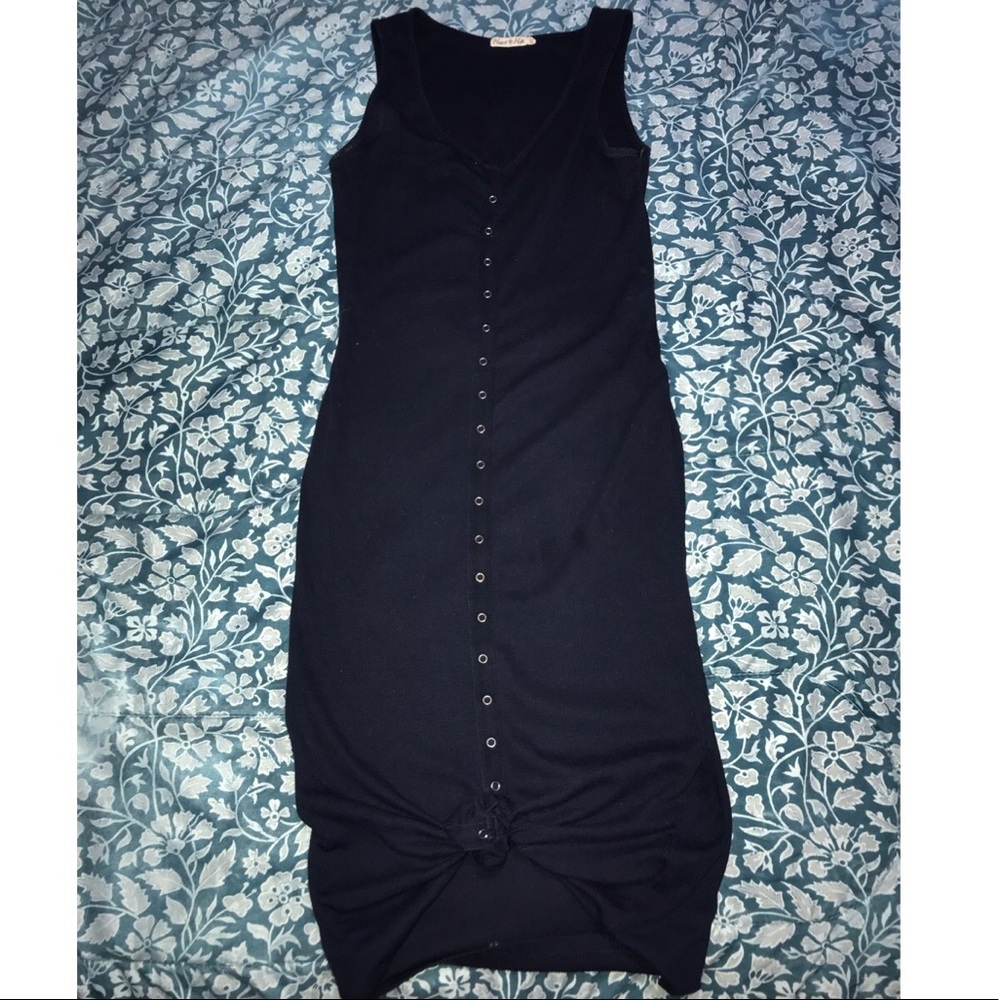 Navy blue dress